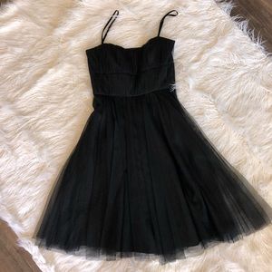 Banana Republic little black party dress.